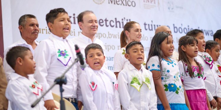 Con el Plan de Justicia Yaqui, Durazo y Sheinbaum fortalecen la educación indígena; operan 27 Comedores Escolares