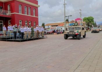 Presidenta Esmeralda Gonzáles de  Cananea conmemora la Batalla de Puebla