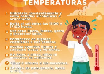 Exhorta Ayuntamiento de Hermosillo a seguir recomendaciones ante aumento en temperaturas este fin de semana