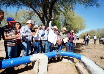 Gobernador Durazo fortalece a los municipios con inversión histórica en infraestructura hídrica
