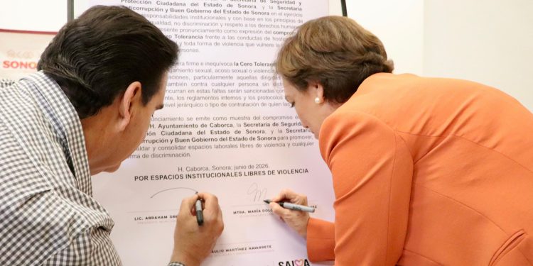 Se firman importante compromiso de cero tolerancia al hostigamiento y acoso sexual entre servidores públicos