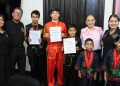 Presidenta Karla Córdova Reconoce a los atletas ganadores del Campeonato Nacional Selectivo de Wu-Shu 2026