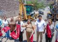 Inicia el Ayuntamiento de Guaymas obra de pavimentación en calle 31