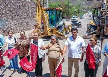 Inicia el Ayuntamiento de Guaymas obra de pavimentación en calle 31