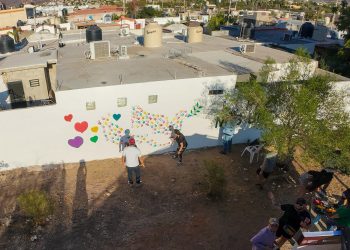 Realiza el Ayuntamiento de Guaymas “Sigamos transformando con amor: la Jornada Nacional de Murales y Mosaicos”