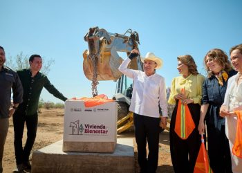 Arranca Durazo construcción de 2 mil 400 casas en Hermosillo; Sonora es primer lugar en viviendas del Bienestar