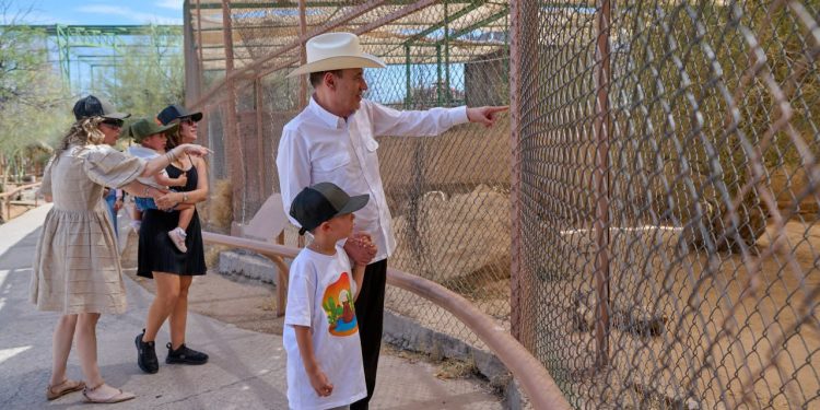 Gobernador Durazo reaviva Centro Ecológico de Sonora; se registran 73 nacimientos en 2026