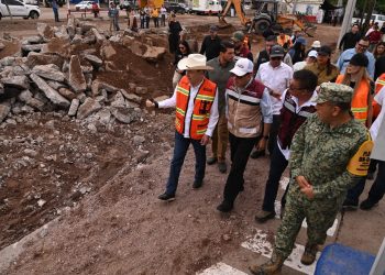 Gobernador Durazo implementa acciones inmediatas por lluvias extraordinarias en Nogales