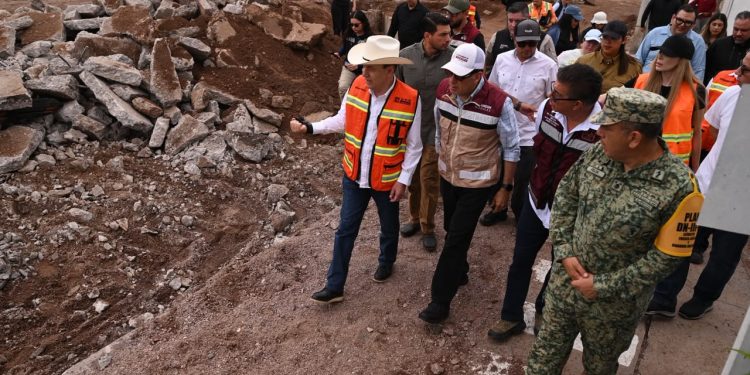 Gobernador Durazo implementa acciones inmediatas por lluvias extraordinarias en Nogales