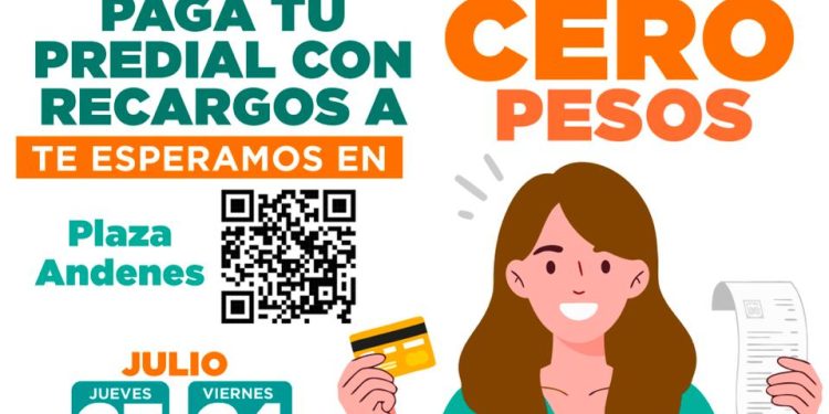 Tendrán contribuyentes nueva oportunidad para pagar predial con recargos a Cero Pesos
