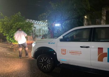 Coordina Ayuntamiento atención a reportes por lluvias en Hermosillo