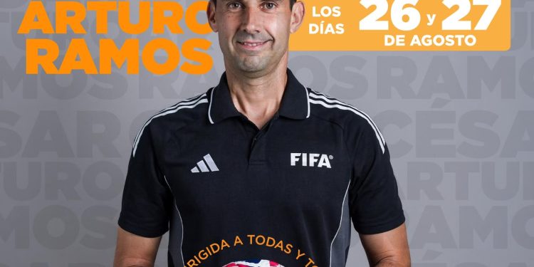 Capacítate con el árbitro mundialista César Arturo Ramos a través del IDH