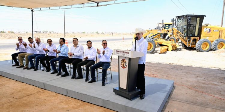 Gobernador Durazo y Presidenta Sheinbaum arrancan modernización de carretera Sonoyta-Peñasco con inversión de mil 800 millones