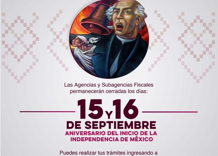 Gobierno de Sonora informa suspensión de actividades en agencias fiscales