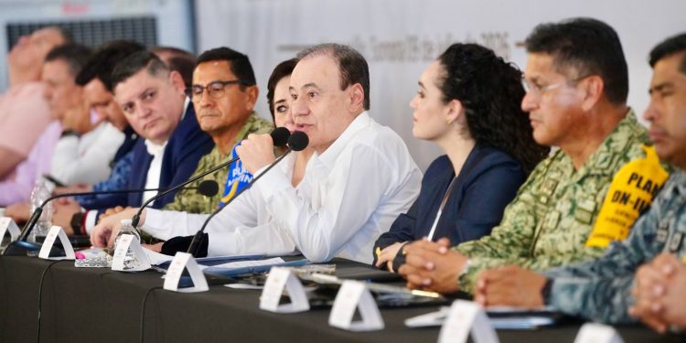 Gobernador Durazo mantiene despliegue preventivo ante llegada de huracán “Polo”