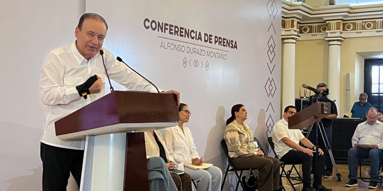Gobernador Alfonso Durazo rompe tendencia de tres décadas: reduce 68.2% homicidio doloso