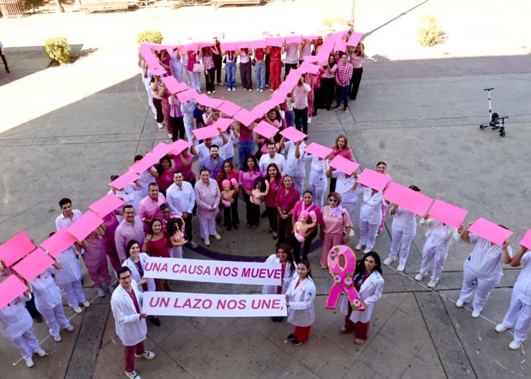Se suma Gobierno de Hermosillo al mensaje de prevención del cáncer de mama