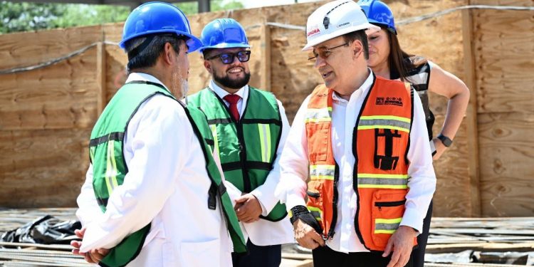 Avanza construcción de Centro de Simulación Clínica del Hospital Universitario: Gobernador Durazo