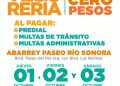 Anuncia Tesorería Municipal Jornadas de Recargos a Cero Pesos en Paseo Río Sonora