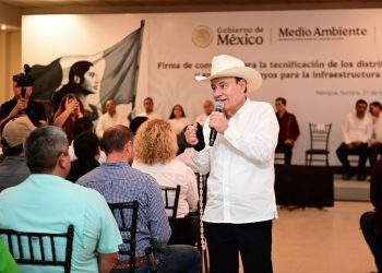 Destinan Durazo y Sheinbaum inversión superior a 5 mil millones para tecnificación de riego en el Mayo y Yaqui