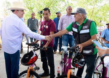 Gobernador Durazo facilita movilidad en comunidades alejadas con más de 3 mil entregas de EnBici