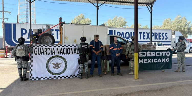Mesa Estatal de Seguridad asegura más de una tonelada de narcótico en SLRC