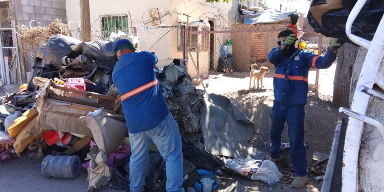 Beneficia Gobierno de Hermosillo a cerca de 2 mil familias con jornadas de descacharre