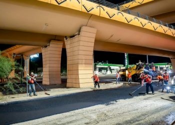 Avanza Gobierno de Hermosillo con rehabilitación de vialidades en jornadas de día y de noche