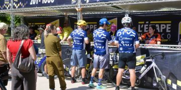 Comienza a sentirse en Hermosillo la fiesta del Tour de France con entrega de kits a ciclistas en Parque Madero
