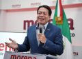 Es un honor dirigir a Morena en estos tiempos estelares : Mario Delgado