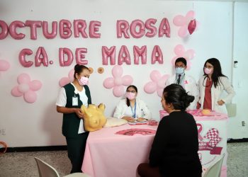 En la lucha contra el cáncer de mama, IMSS promueve la autoexploración, exploración clínica y mastografía