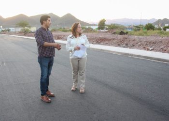 Supervisa Doctora Karla Córdova González avances de obras, que beneficiaran a los guaymenses