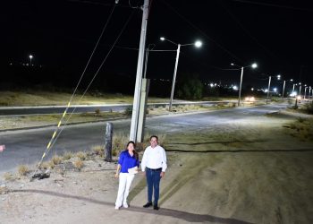 Impulsa Toño Astiazarán iluminación de 30 espacios públicos en el último trimestre