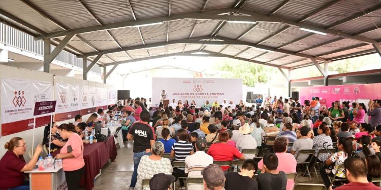 Lleva Gobierno de Sonora servicios gratuitos a familias de la Nuevo Hermosillo