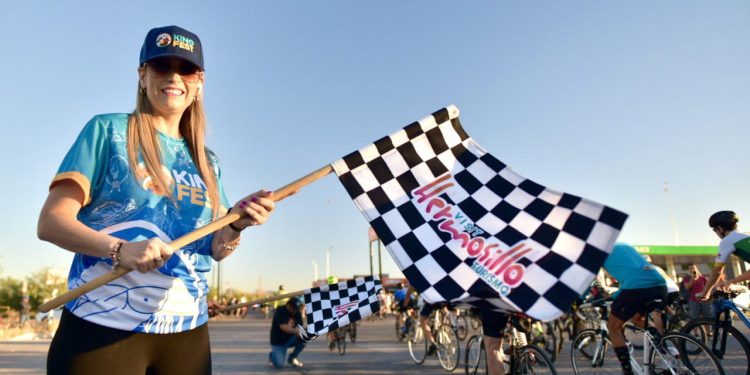 Celebran ciclistas Kino Race 2023