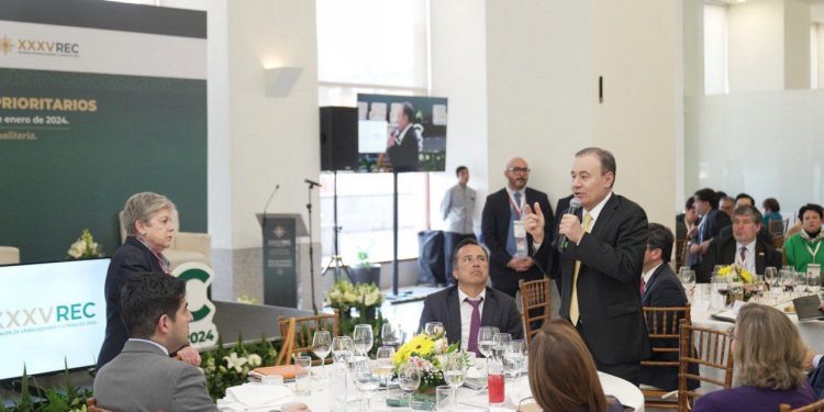 Impulsa Gobernador Durazo Plan Sonora ante embajadores y cónsules de México