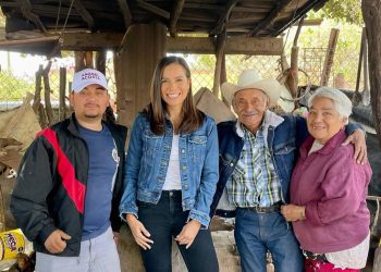 Anabel Acosta sigue trabajando para llevar el mensaje de la 4T