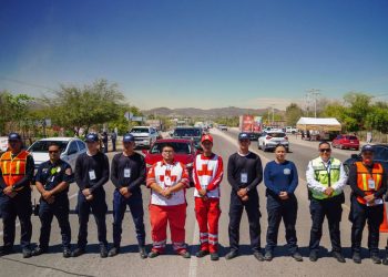 Mantiene Gobierno del Estado módulos de información y vigilancia en Semana Santa