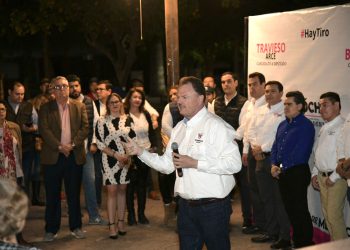 Arranca “El Borrego” Gándara su campaña a Diputado Federal desde la Plaza Zaragoza