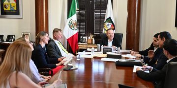 Sostiene Gobernador Alfonso Durazo, reunión con embajador de Finlandia en México
