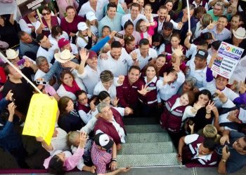 “Vamos por una mejor organización de los pueblos mayos: Lorenia Valles  y Heriberto Aguilar”
