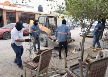 Acopia Servicios Públicos Municipales 73.5 toneladas de desechos no domésticos en colonias de Hermosillo