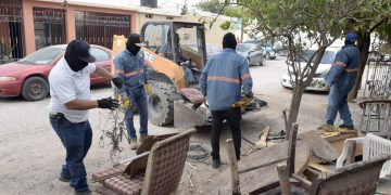 Acopia Servicios Públicos Municipales 73.5 toneladas de desechos no domésticos en colonias de Hermosillo