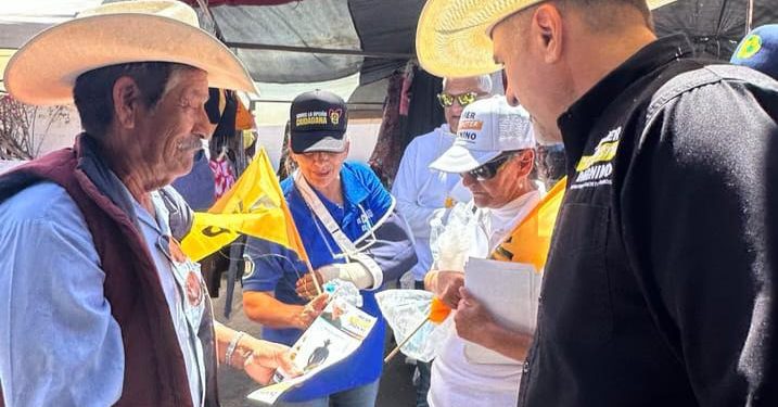 “El Máster” Dagnino recorre calles y comercios de Ciudad Jardín, “Mi  Empalme Sonora”