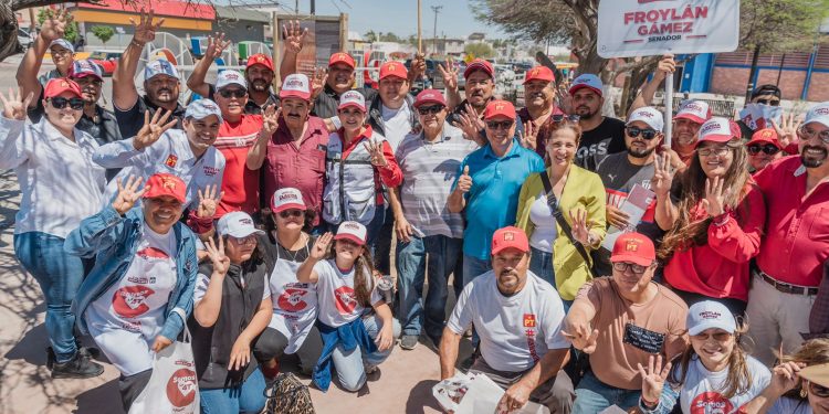 Celida López y Froylán Gámez ya sumaron Puerto Peñasco al Plan C