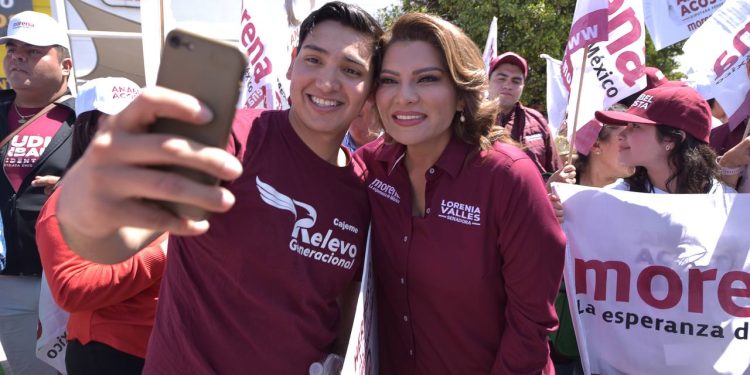 Participación juvenil, fundamental para la vida democrática del país: Lorenia Valles