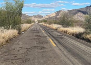 Las Carreteras de Sonora están en pésimas condiciones, parece que las bombardearon Javier “El Máster” Dagnino