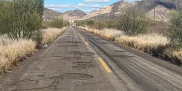 Las Carreteras de Sonora están en pésimas condiciones, parece que las bombardearon Javier “El Máster” Dagnino
