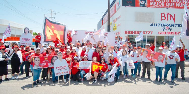 Celida y Froylán llaman al voto útil en Puerto Peñasco