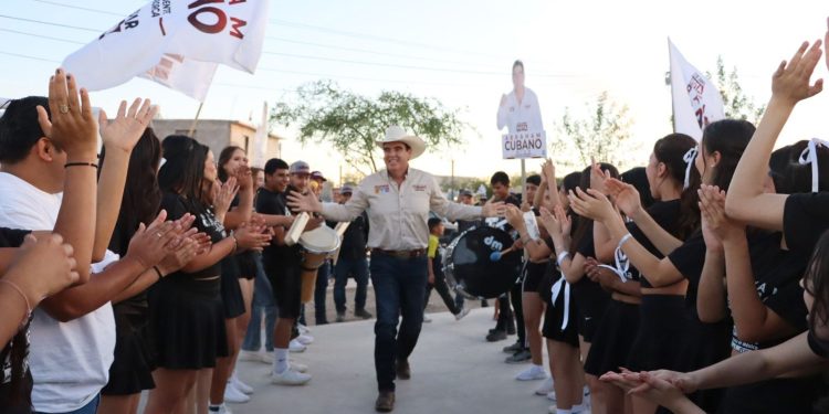 Familias del Norte de Caborca están con Abraham “El Cubano” Mier